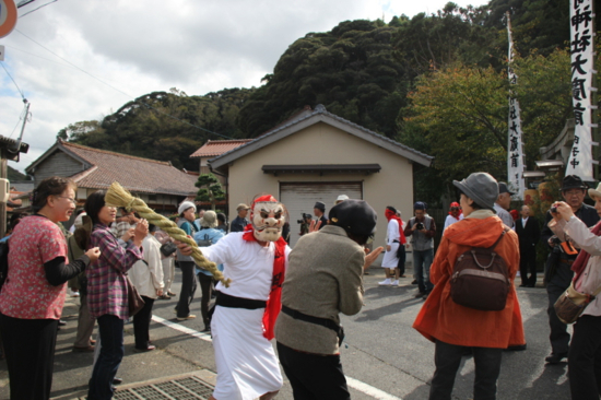 10.23 野波日御碕神社　「ガッチ祭り」開催