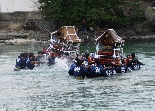 1月 方江浦とんど